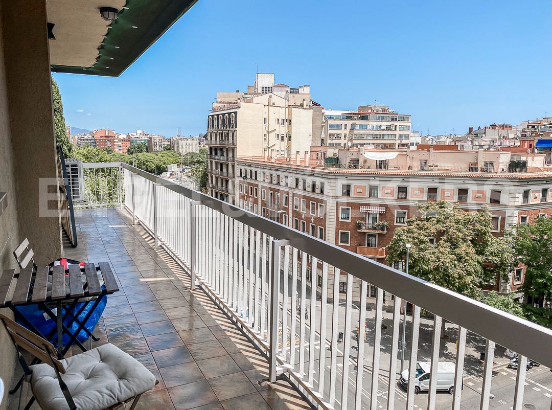 Terrace of Flat to rent in  Barcelona Capital  with Air Conditioner, Heating and Terrace