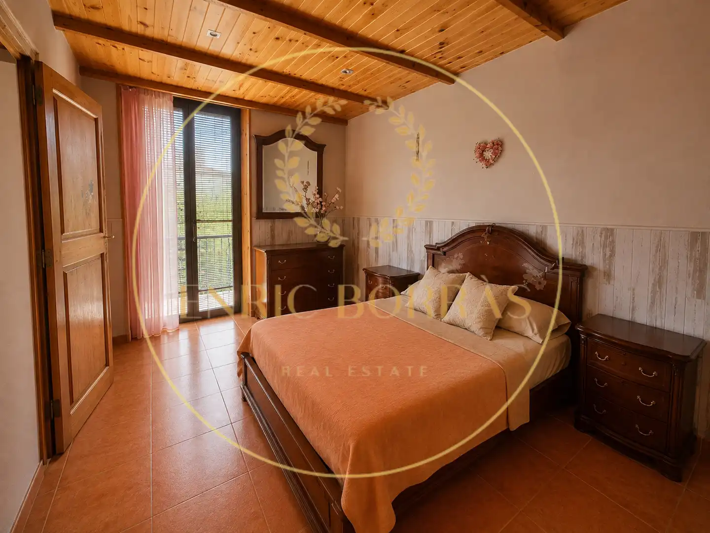 Bedroom of Flat for sale in Gironella  with Air Conditioner, Heating and Storage room