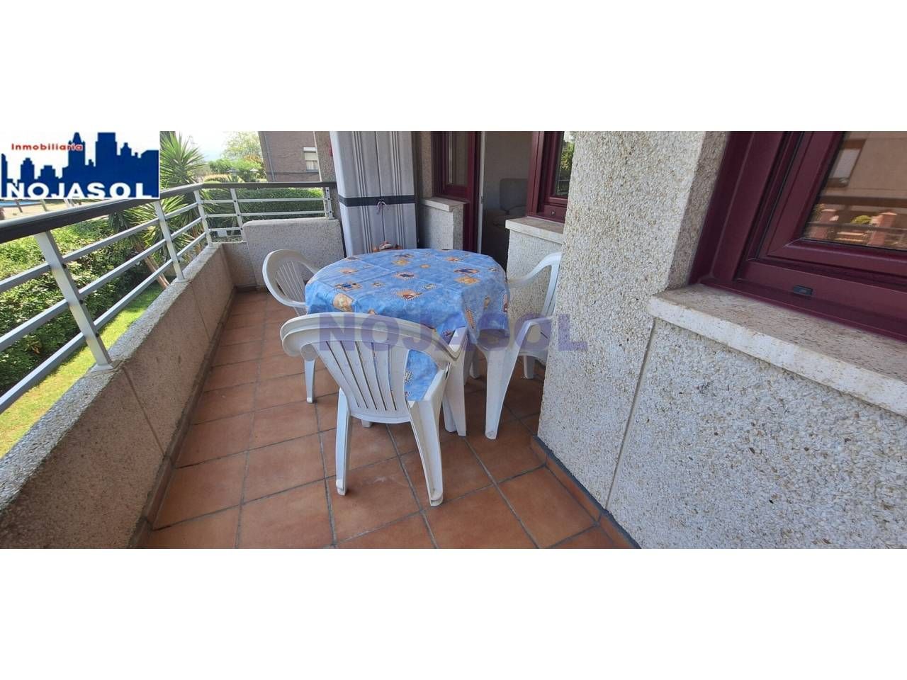 Terrassa de Apartament de lloguer en Santoña amb Terrassa i Moblat