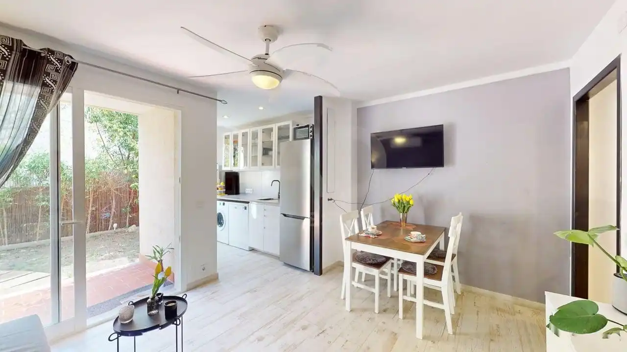 Kitchen of Flat for sale in Pollença  with Air Conditioner, Terrace and Swimming Pool