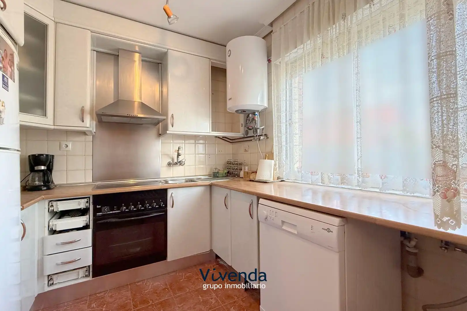 Cocina de Casa adosada en venta en Humanes de Madrid con Calefacción, Jardín privado y Terraza