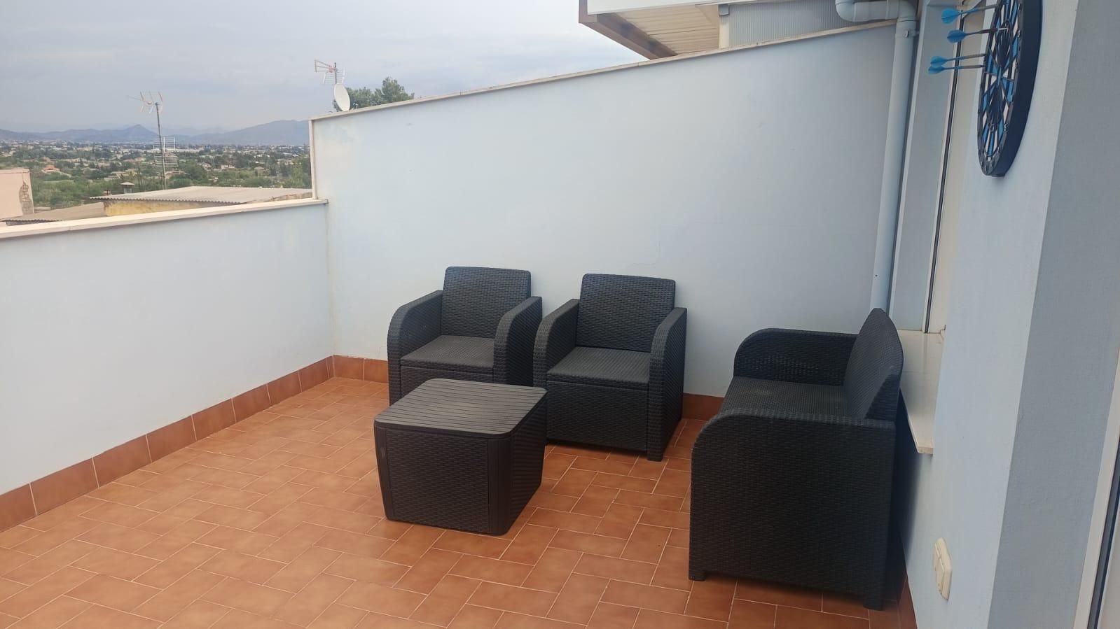 Terrace of Attic for sale in  Murcia Capital  with Air Conditioner, Heating and Private garden