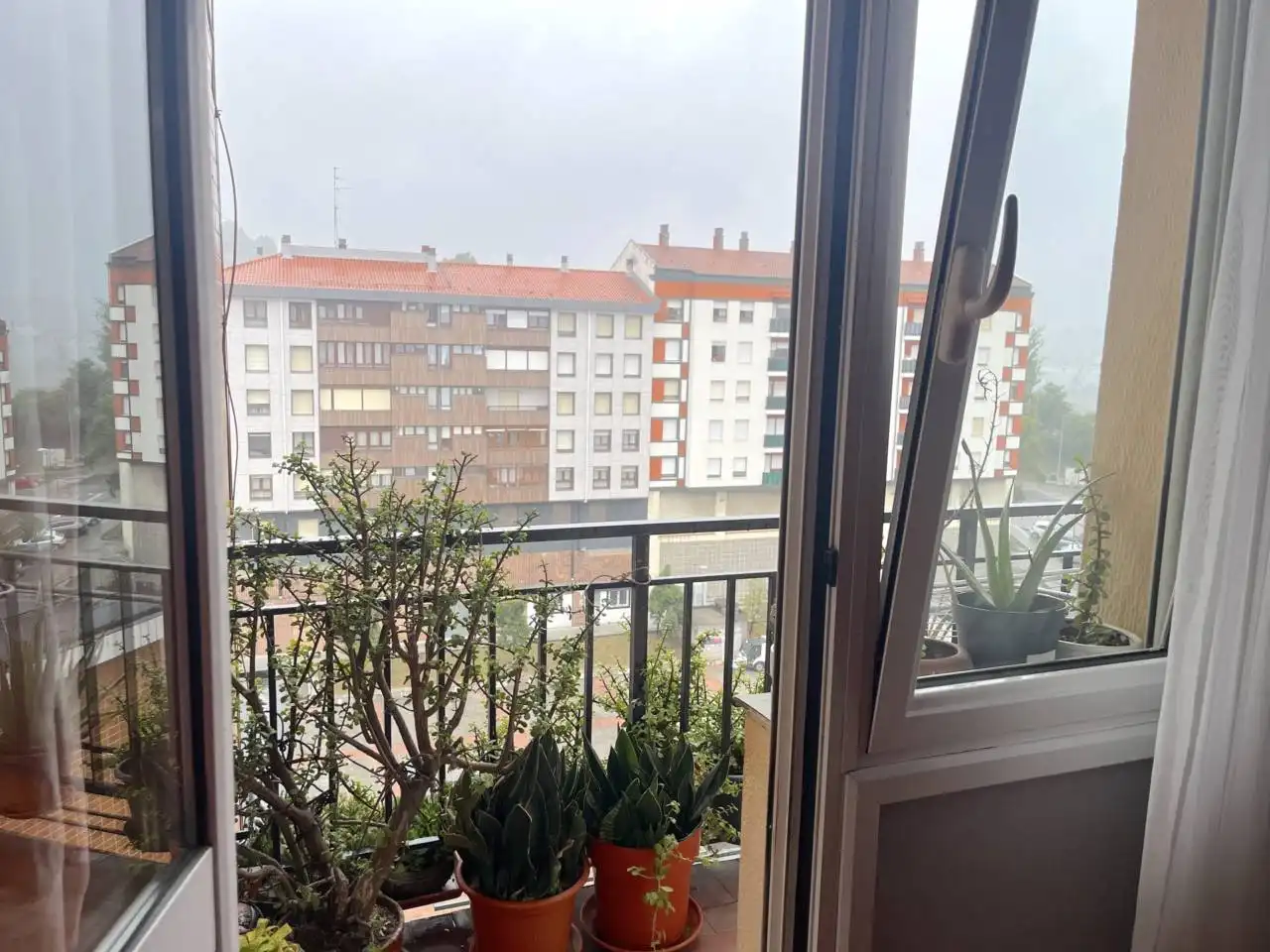 Balcony of Flat for sale in Erandio  with Heating, Terrace and Furnished