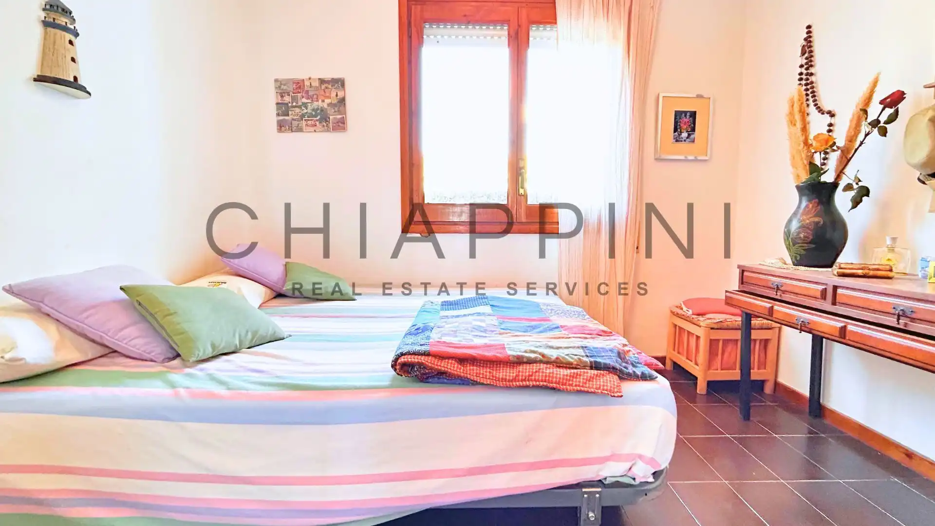 Sala de estar de Apartamento en venta en Palafrugell con Terraza y Piscina comunitaria