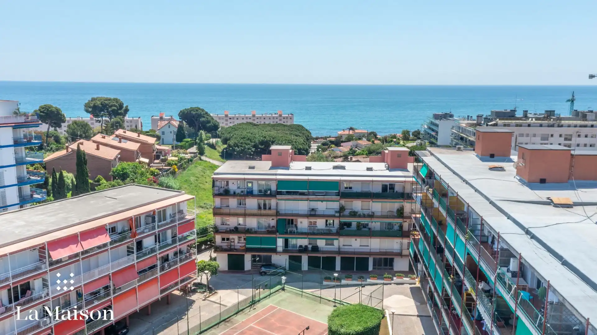 Exterior view of Flat for sale in Sant Andreu de Llavaneres  with Private garden, Terrace and Balcony