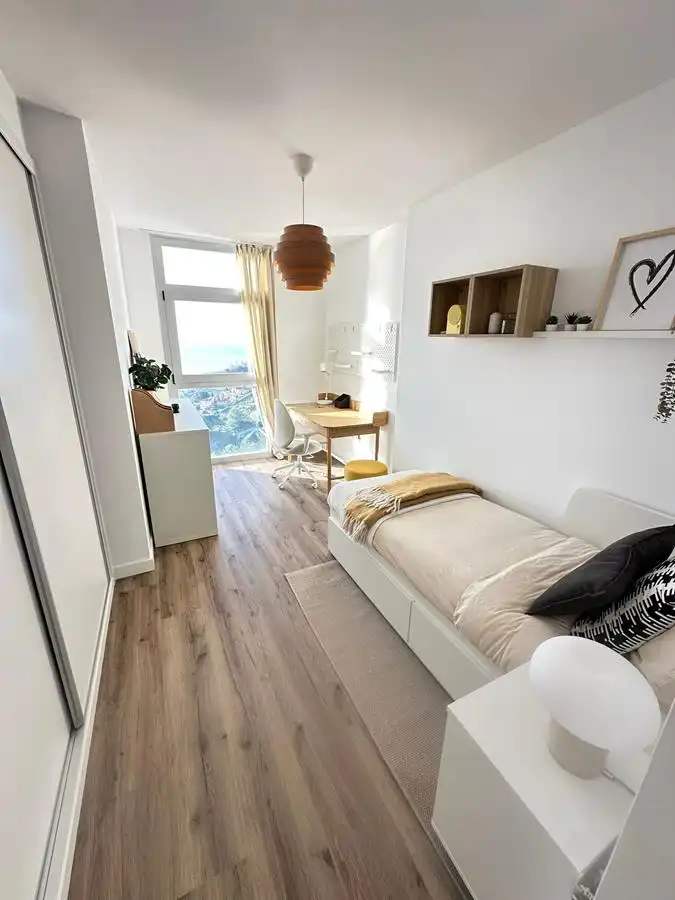 Schlafzimmer von Einfamilien-Reihenhaus zum Verkauf in Almuñécar mit Klimaanlage, Heizung und Parkett