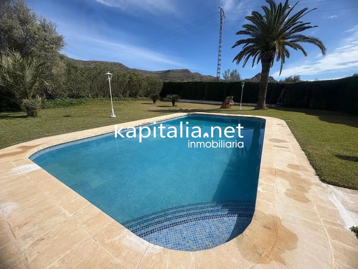 Piscina de Casa o xalet en venda en Barxeta amb Calefacció, Jardí privat i Terrassa