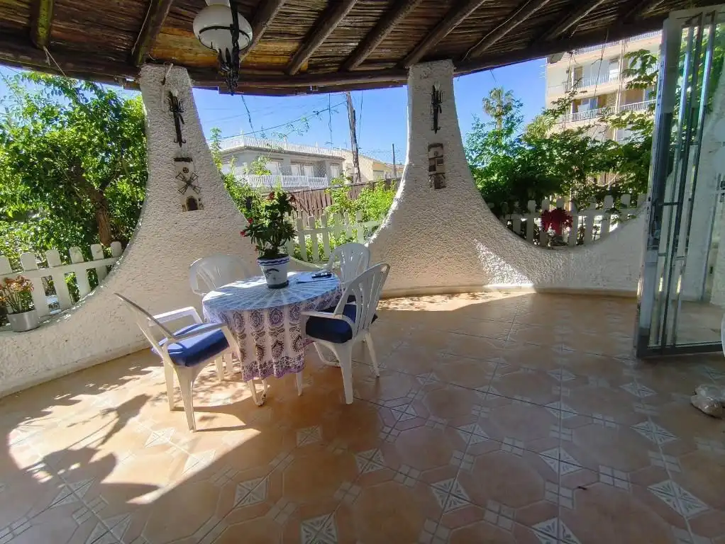 Terraza de Casa o chalet en venta en Mazarrón con Aire acondicionado, Jardín privado y Terraza