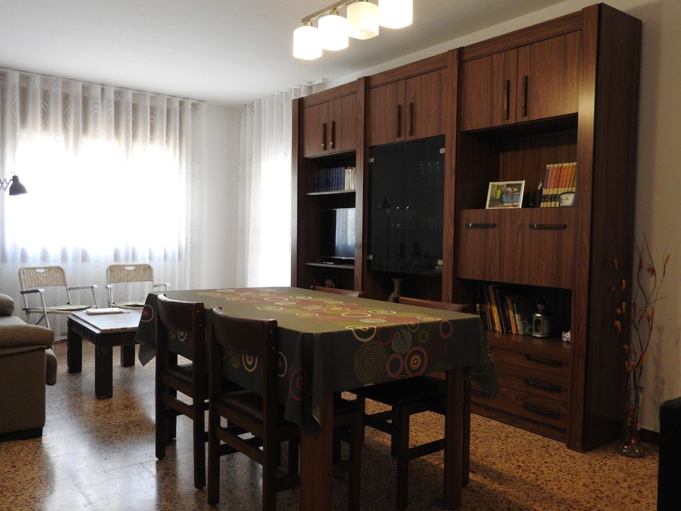 Dining room of Flat for sale in El Vendrell  with Air Conditioner, Terrace and Furnished