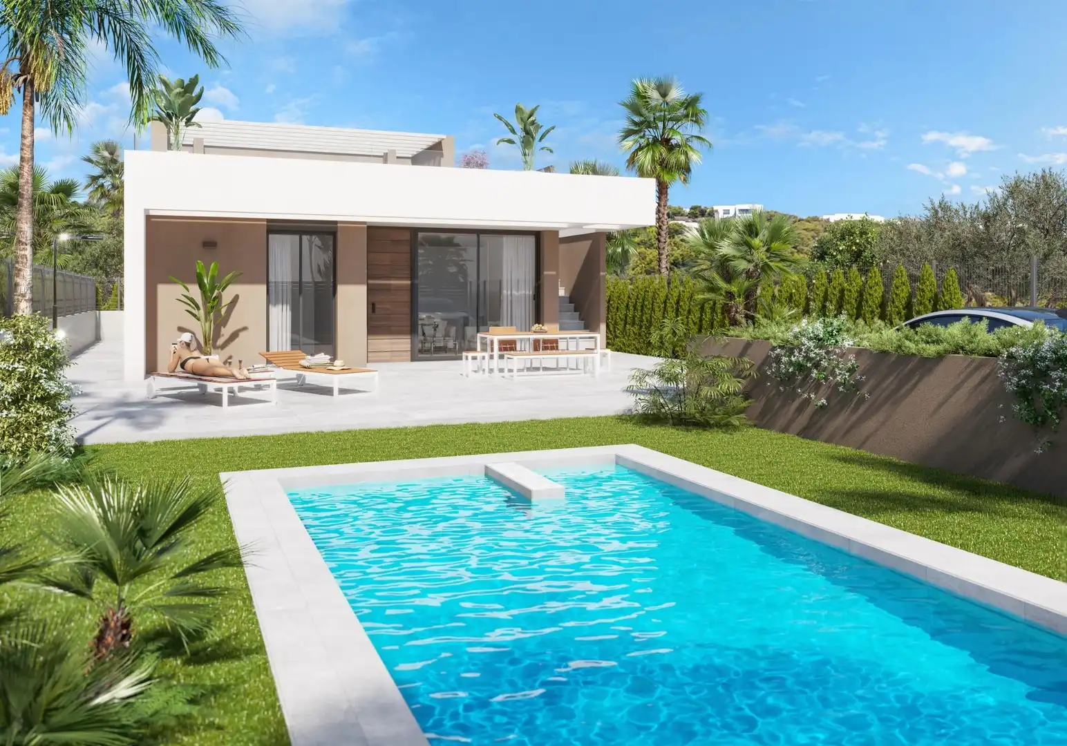 Detached house with garden for sale in Las Salinas