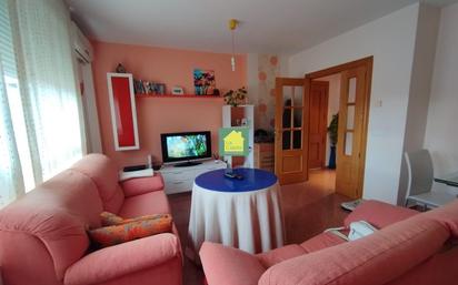 Living room of Flat for sale in  Albacete Capital  with Air Conditioner, Heating and Storage room