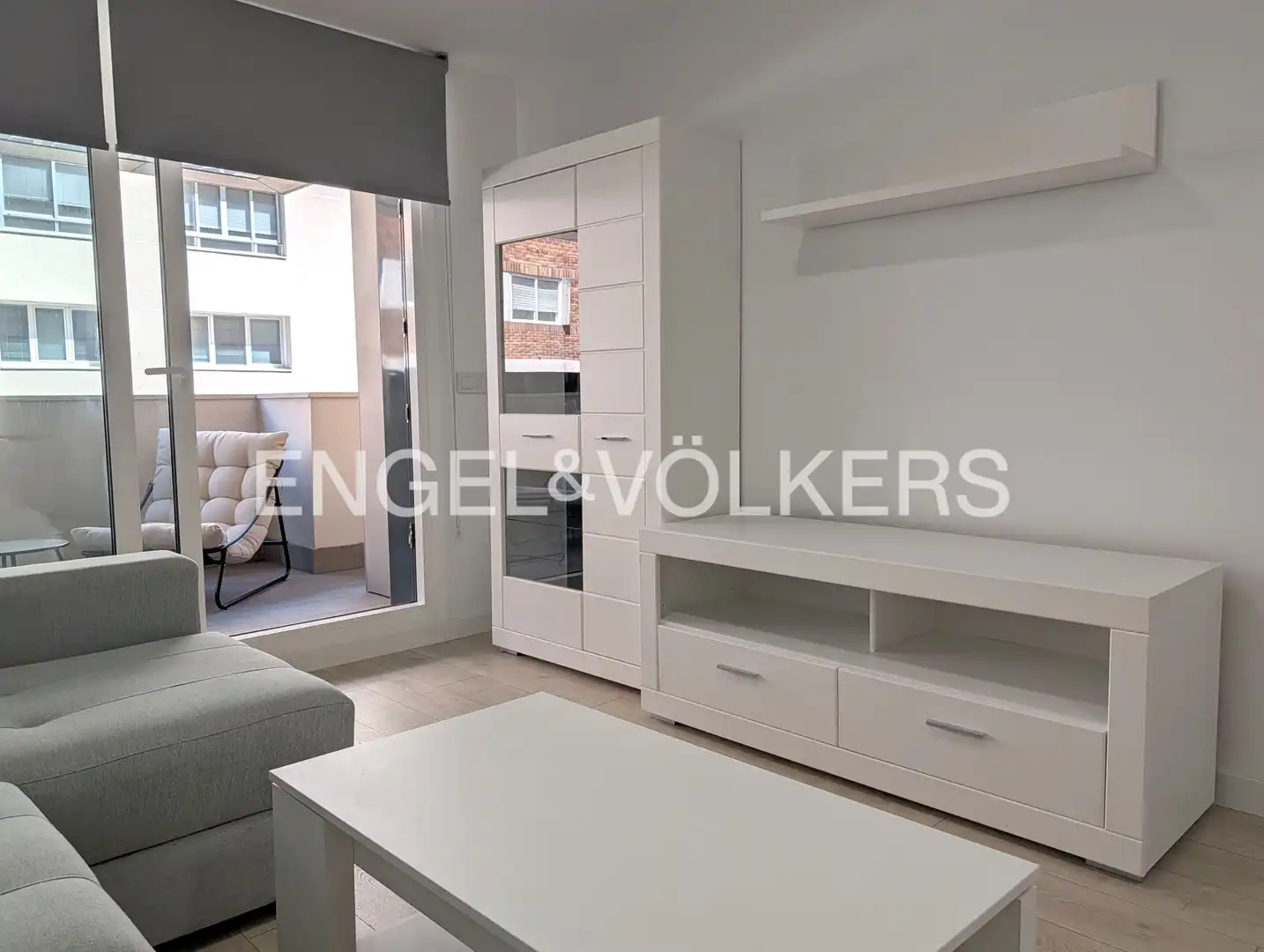 Living room of Flat for rent in Vigo   with Heating and Balcony