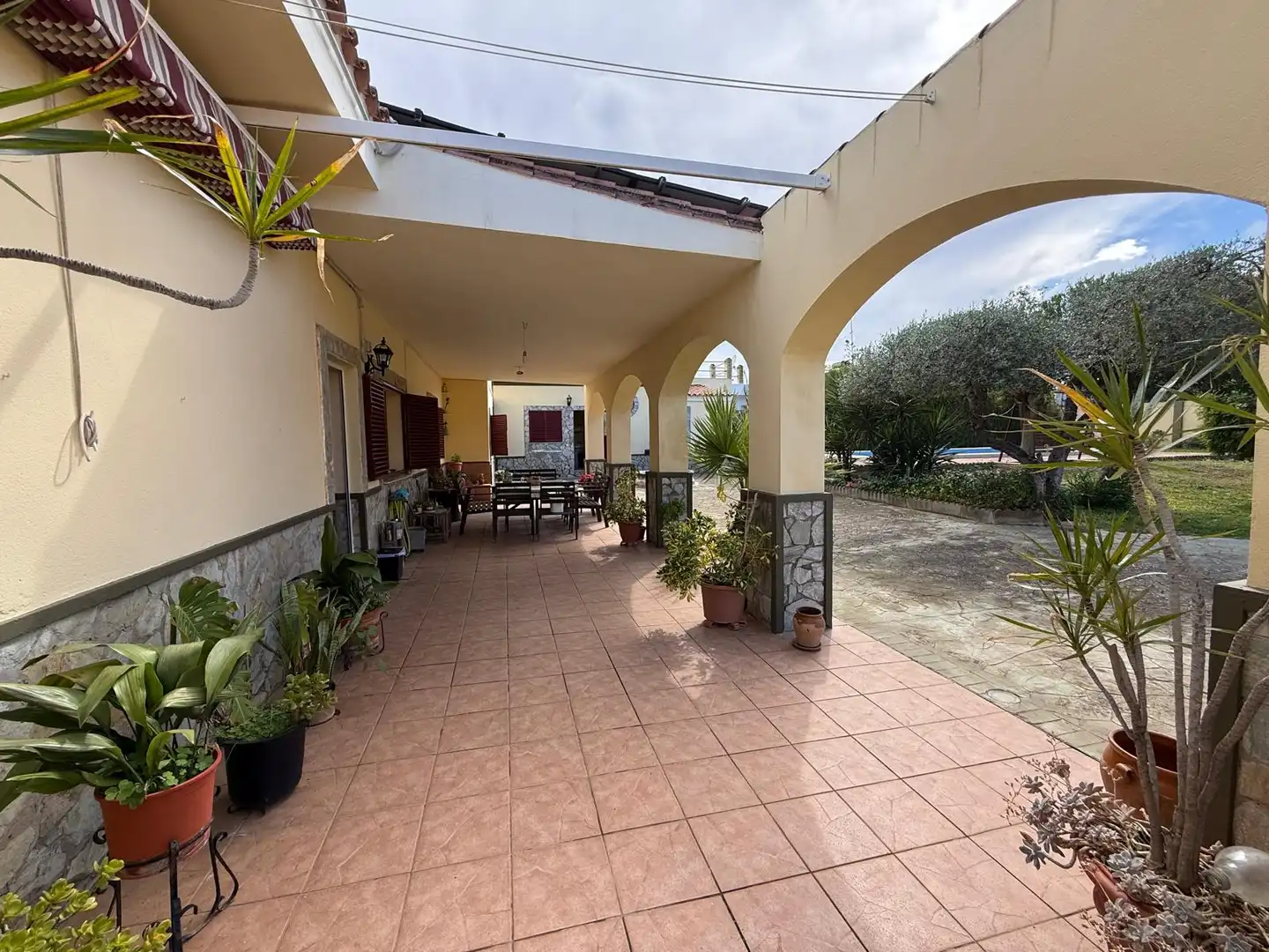 Terraza de Casa o chalet en venta en Alcalá de Guadaira con Aire acondicionado, Calefacción y Jardín privado