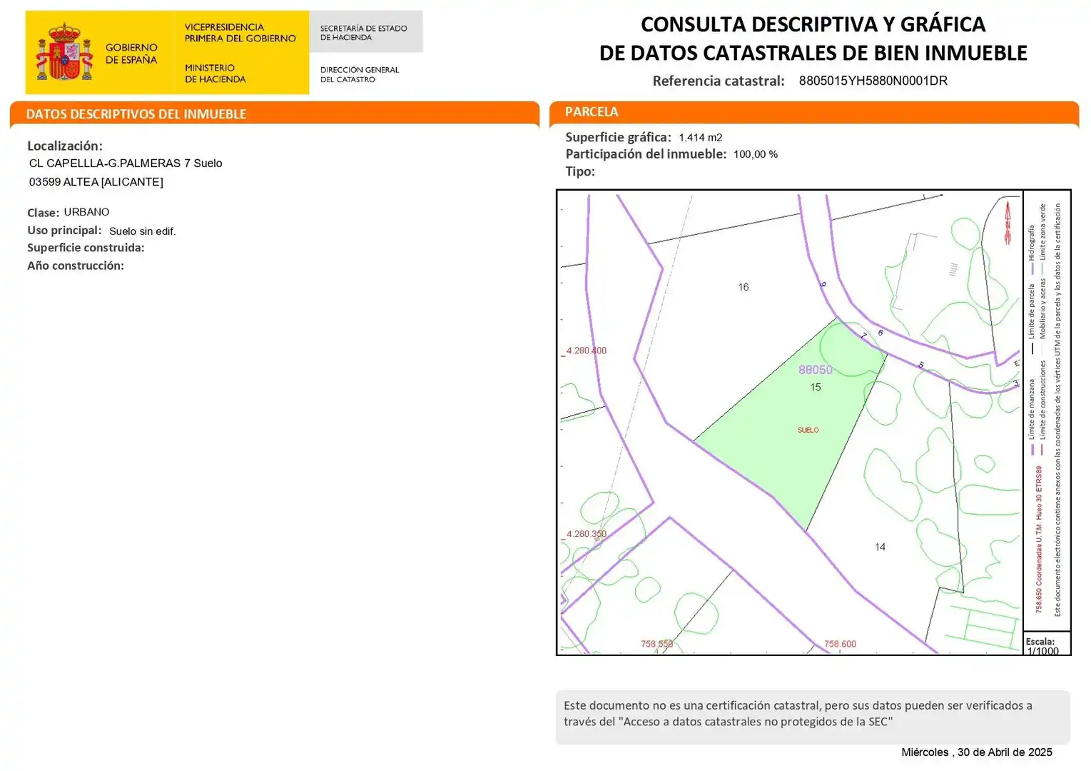 Terreny residencial en venda a Altea la Vella, imagen 18