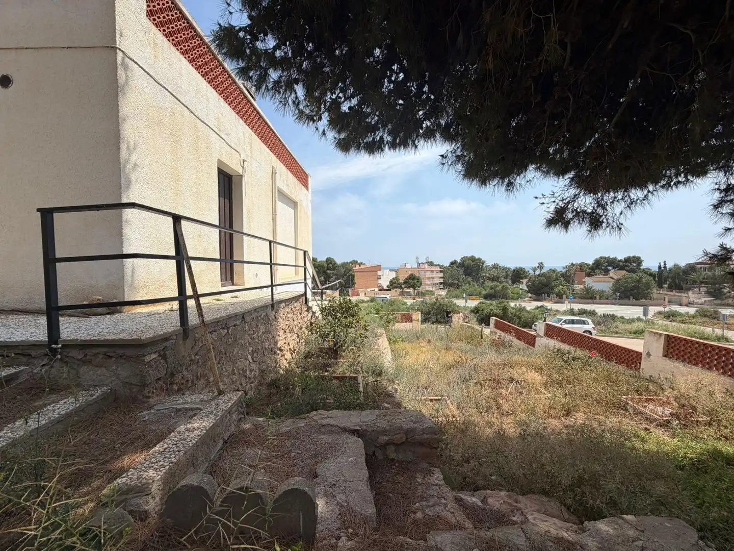 Vista exterior de Casa o xalet en venda en Águilas amb Jardí privat, Terrassa i Traster