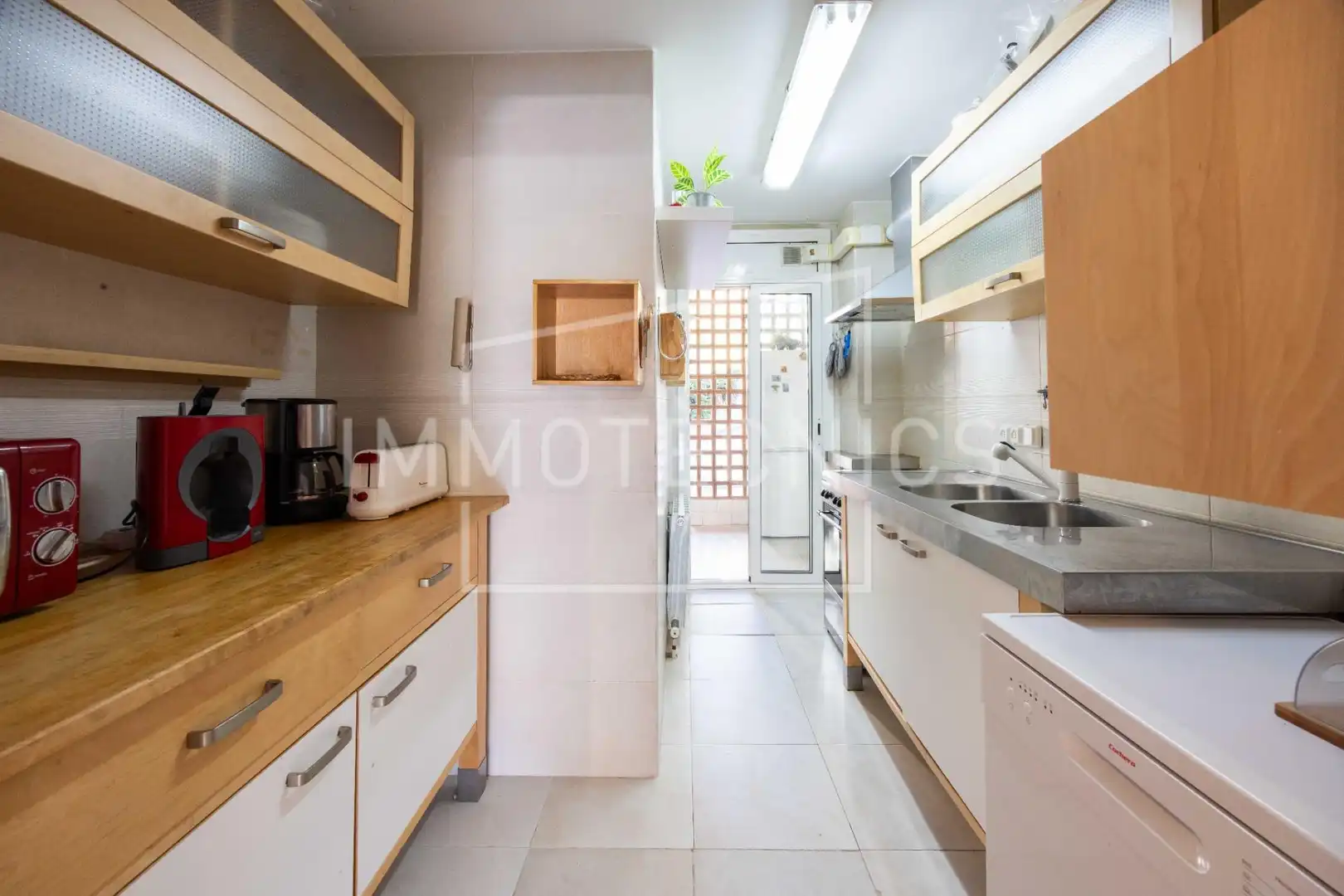 Kitchen of Flat for sale in Caldes d'Estrac  with Private garden, Terrace and Balcony