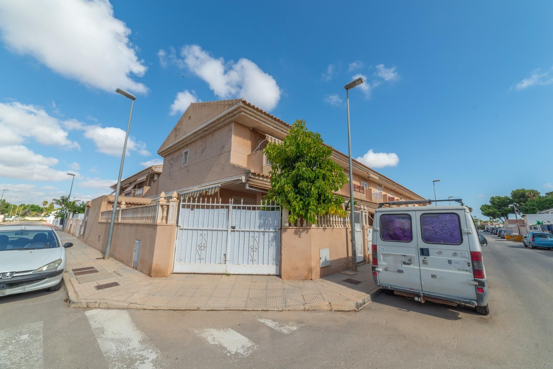 Exterior view of Single-family semi-detached for sale in San Javier  with Private garden, Terrace and Storage room