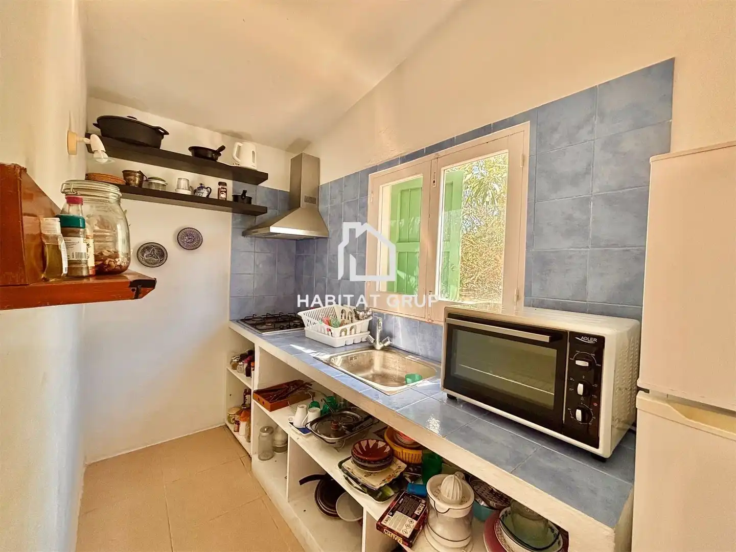 Küche von Haus oder Chalet zum Verkauf in Sant Lluís mit Klimaanlage, Heizung und Privatgarten