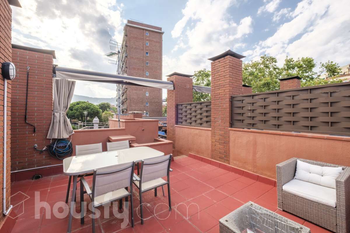 Terrace of House or chalet for sale in  Barcelona Capital  with Air Conditioner, Heating and Private garden