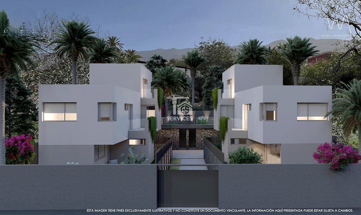 Exterior view of House or chalet for sale in Santa Úrsula  with Private garden and Terrace