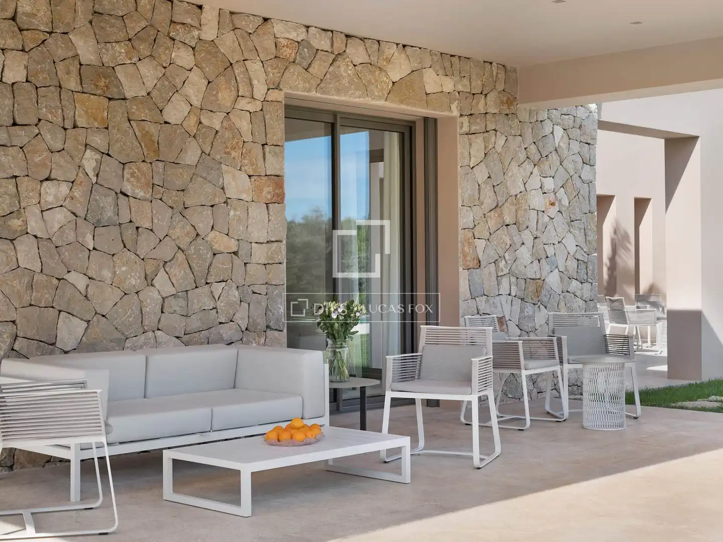 Terraza de Finca rústica en venta en Capdepera con Aire acondicionado, Calefacción y Jardín privado