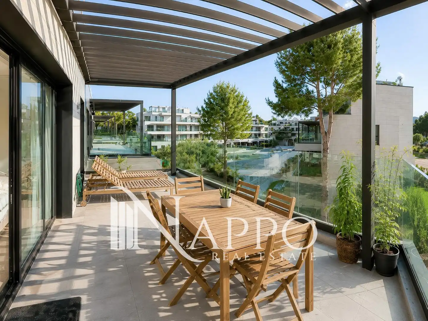 Terrasse von Wohnung zum Verkauf in Calvià mit Klimaanlage, Heizung und Terrasse