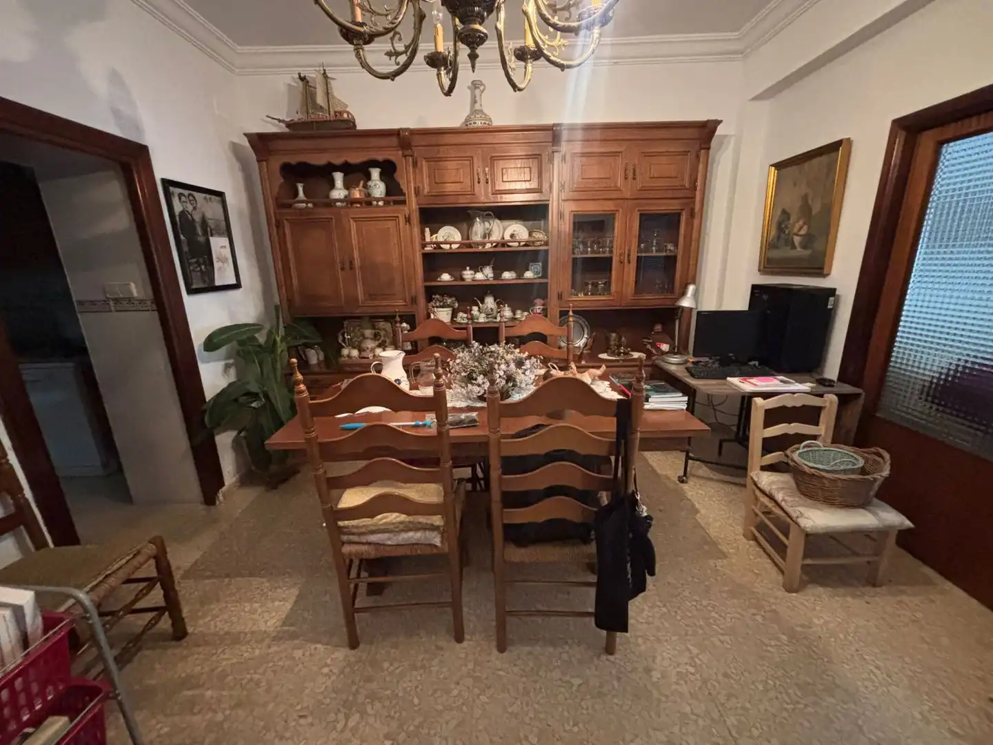 Menjador de Casa o xalet en venda en Jaén amb Aire condicionat, Calefacció i Jardí privat