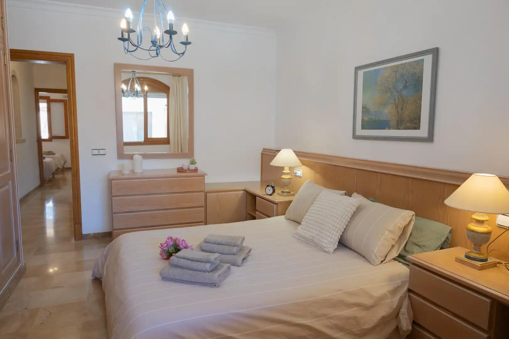Habitación de Casa o chalet en venta en Ses Salines con Aire acondicionado, Calefacción y Jardín privado