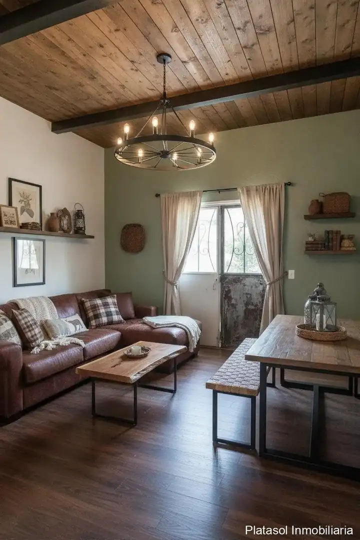 Sala de estar de Casa o chalet en venta en Higuera de la Sierra
