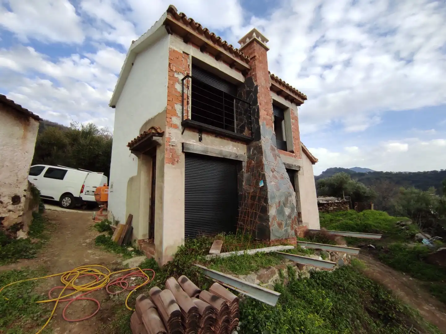 Vista exterior de Casa o xalet en venda en Genalguacil