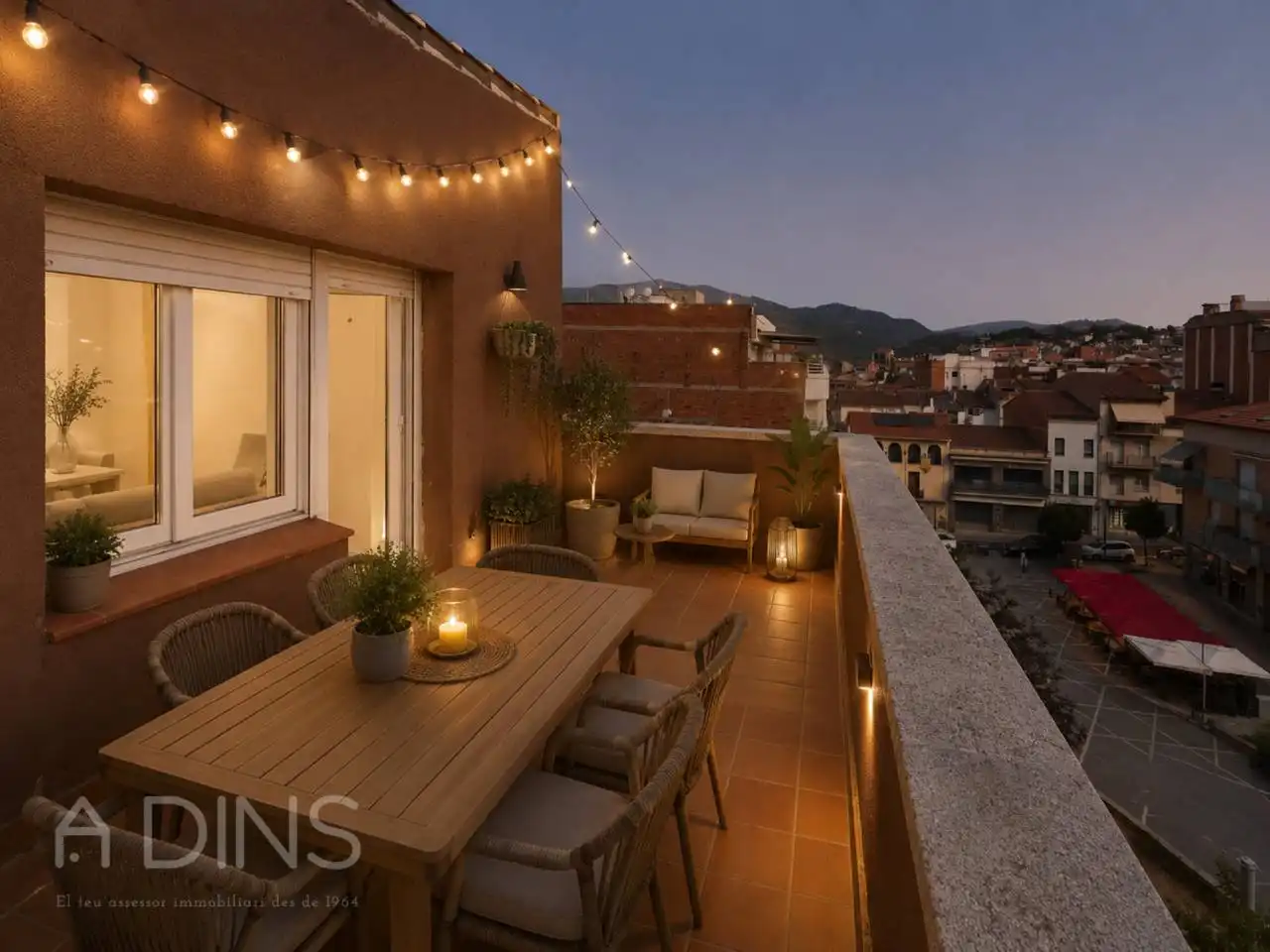 Terrasse von Wohnung zum Verkauf in Caldes de Montbui mit Terrasse
