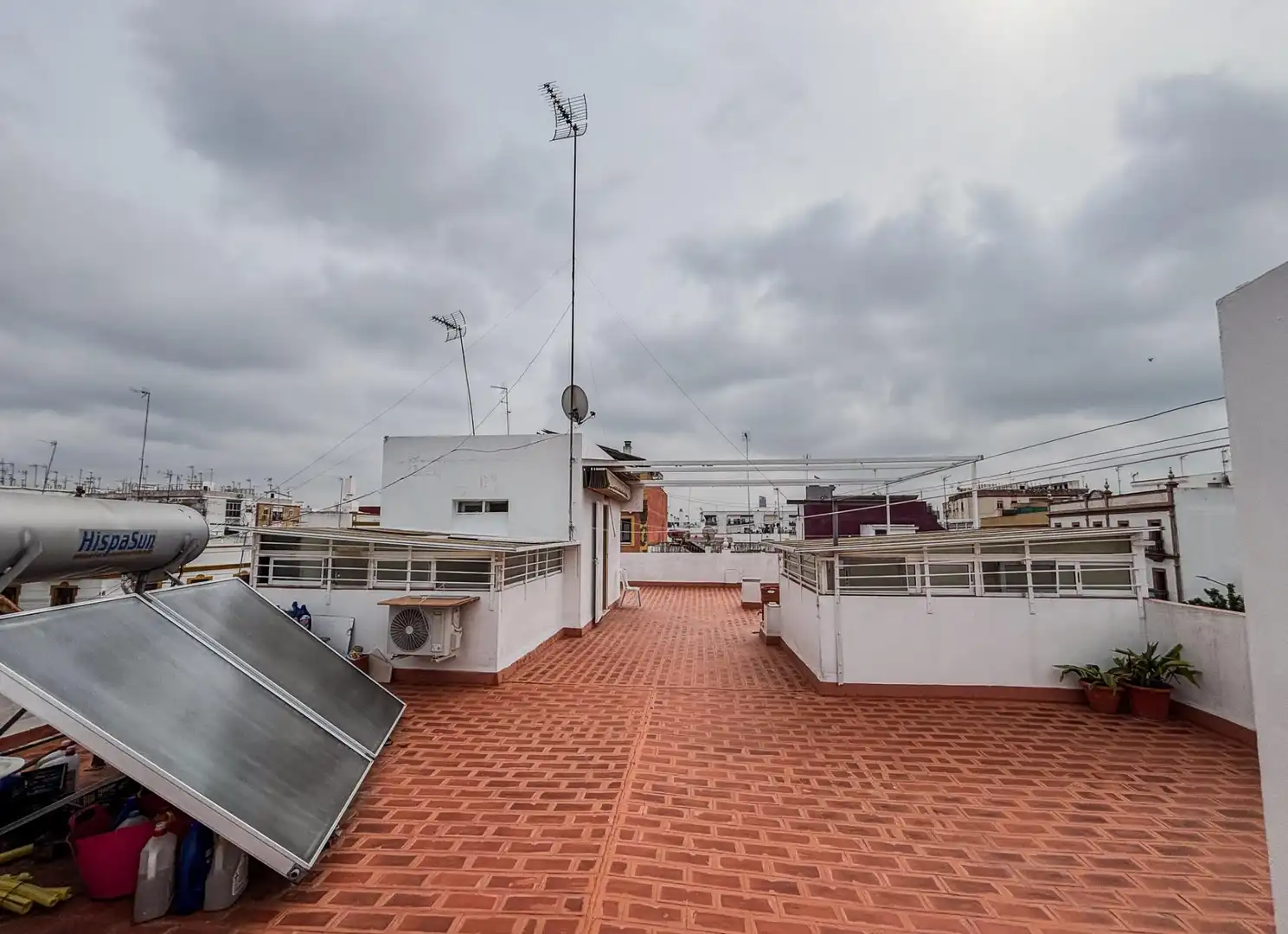 Terrassa de Casa adosada en venda en Camas amb Aire condicionat, Calefacció i Terrassa