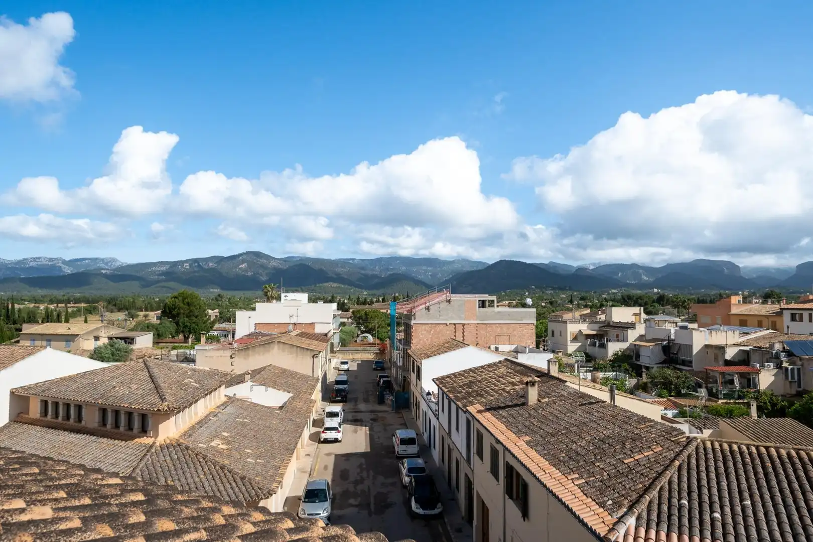 Vista exterior de Piso en venta en Santa María del Camí con Aire acondicionado, Terraza y Balcón