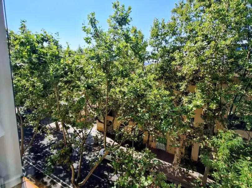 Exterior view of Flat for sale in  Barcelona Capital  with Air Conditioner, Terrace and Balcony