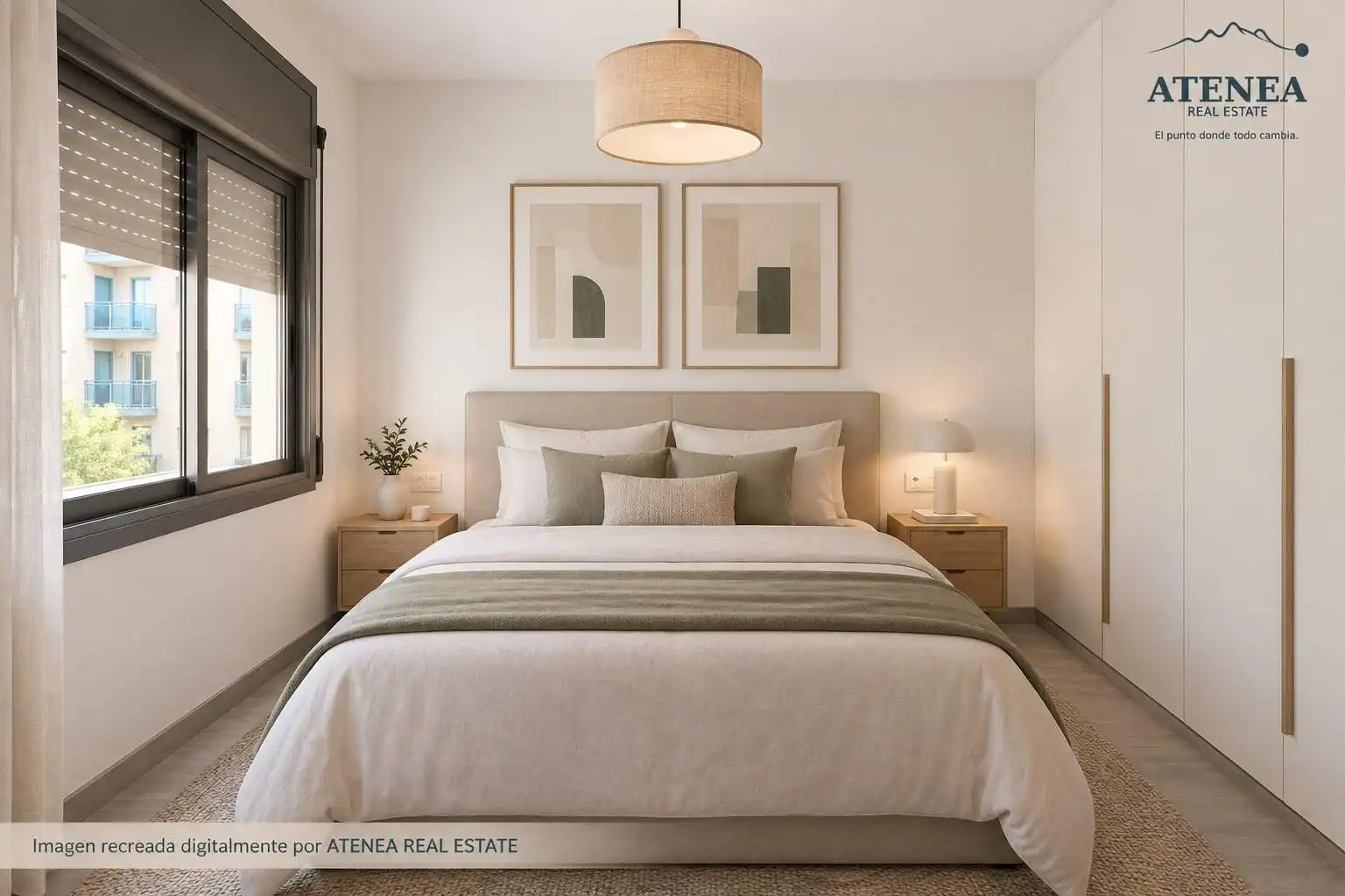 Schlafzimmer von Wohnung zum Verkauf in L'Hospitalet de Llobregat mit Alarm
