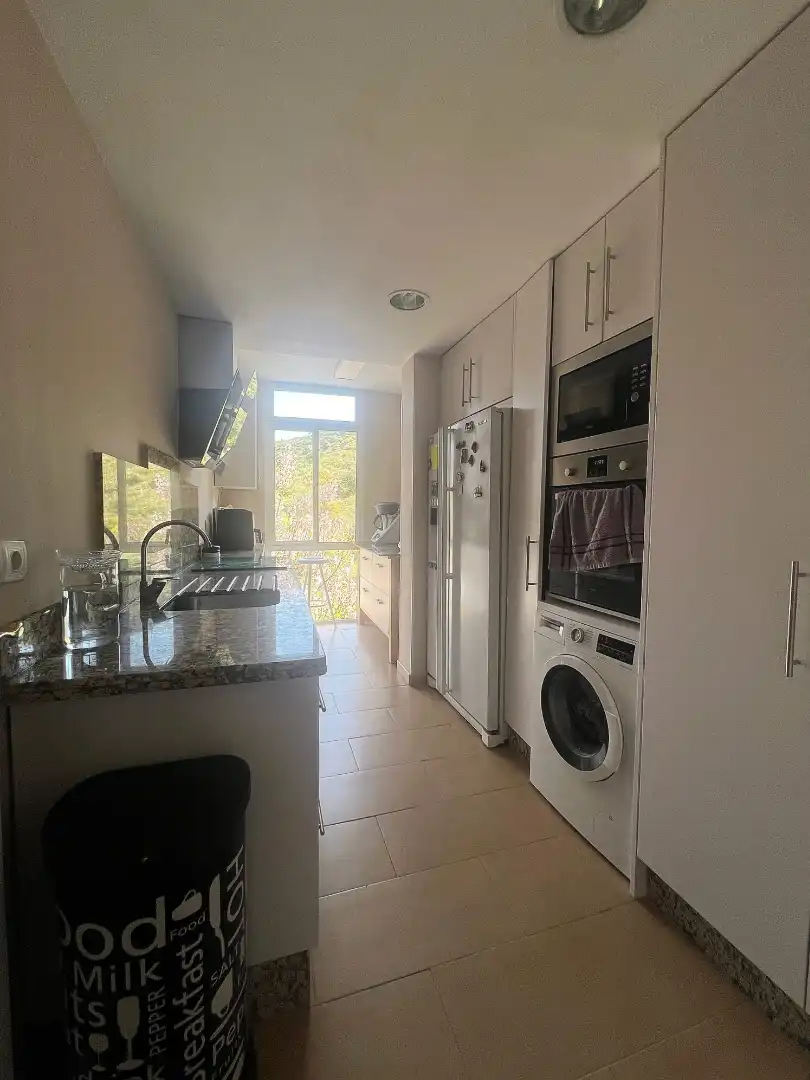 Cuina de Apartament en venda en Mijas amb Aire condicionat, Terrassa i Traster