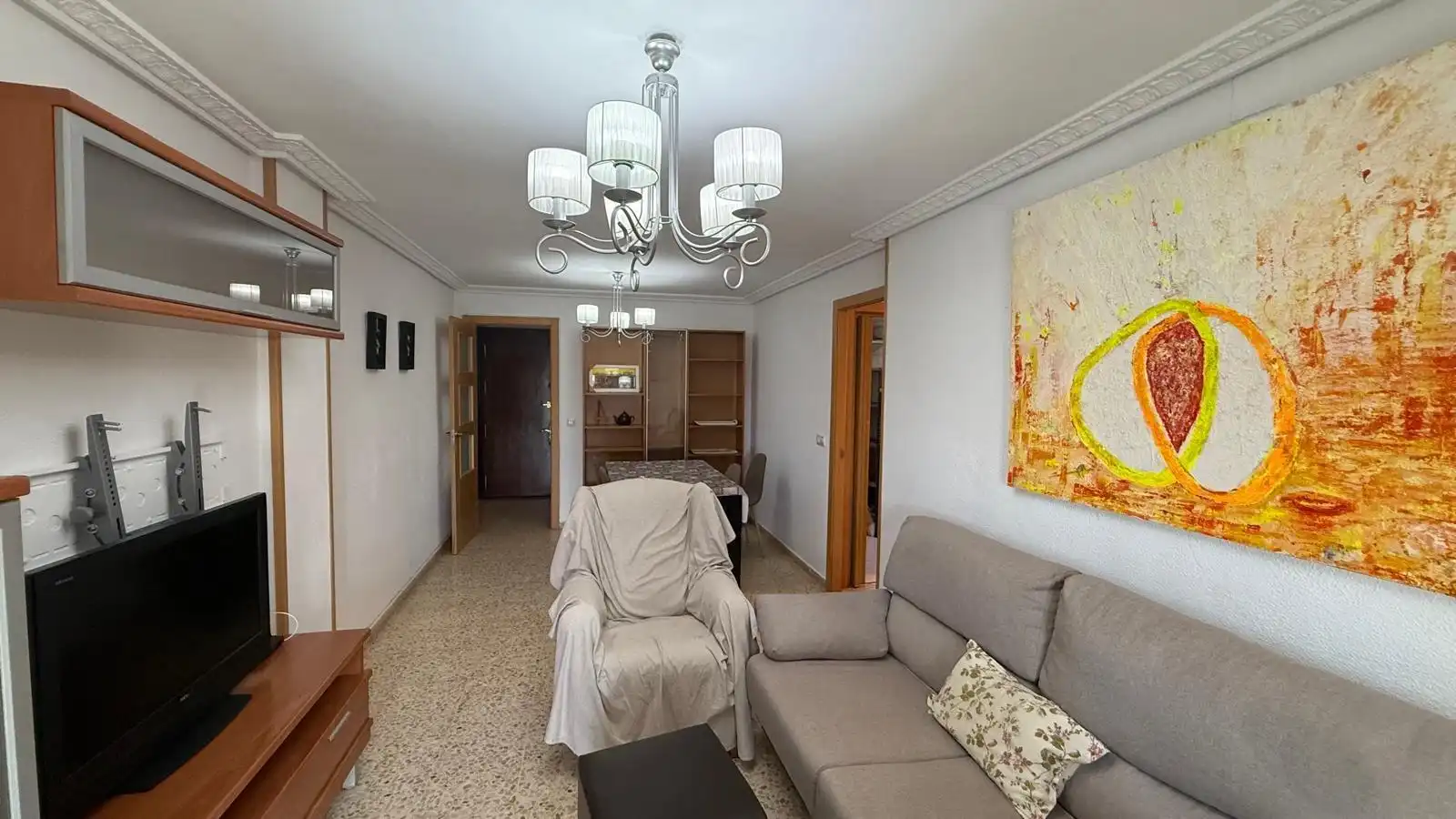 Sala d'estar de Pis per a compartir en Sevilla amb Terrassa