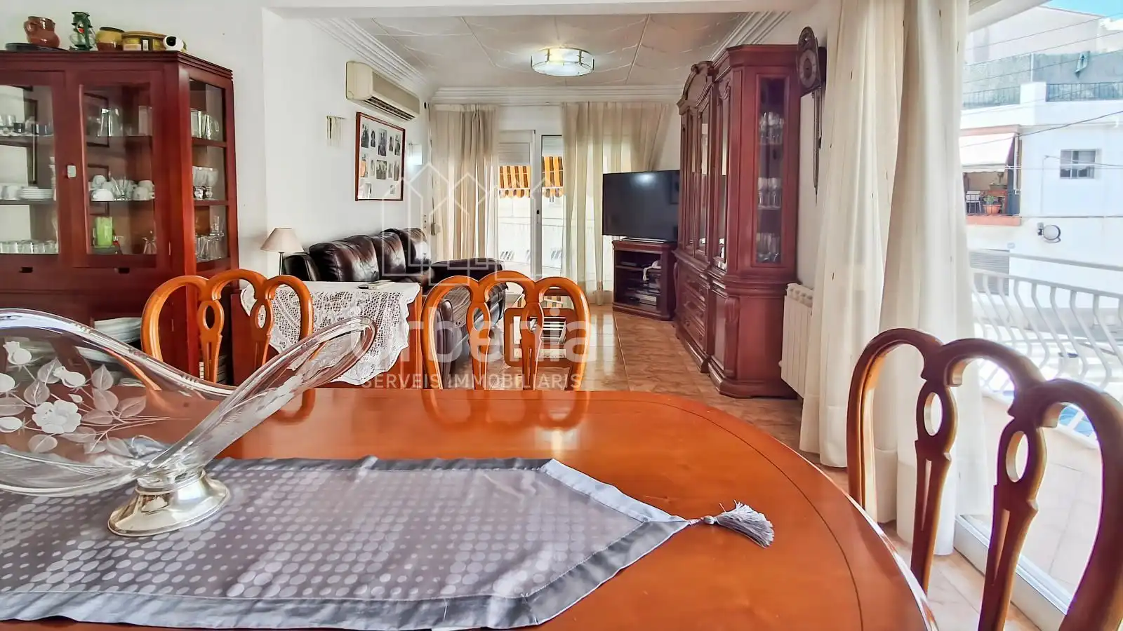 Sala de estar de Piso en venta en Canet de Mar con Aire acondicionado, Calefacción y Terraza