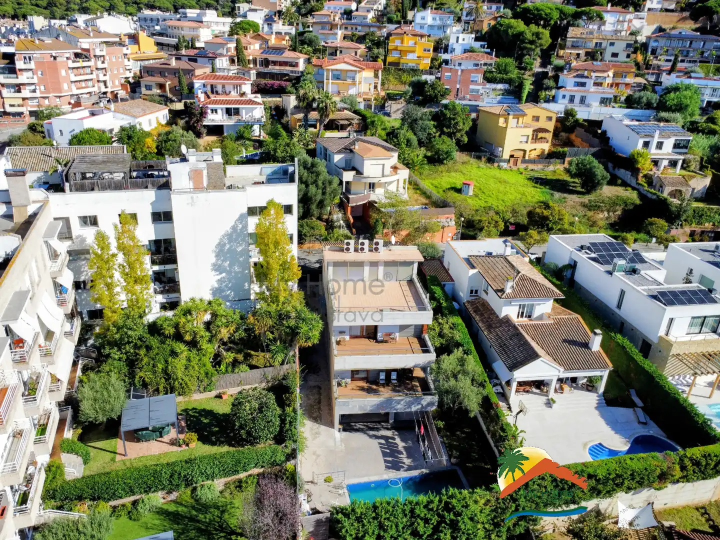 Exterior view of Houses for sale in Blanes  with Air Conditioner, Heating and Private garden