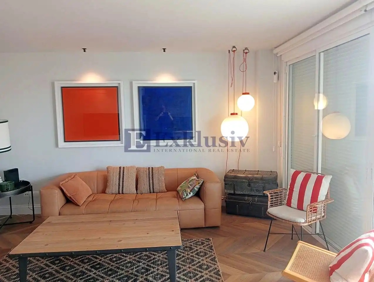 Living room of Flat for sale in San Miguel de Abona  with Air Conditioner, Terrace and Furnished