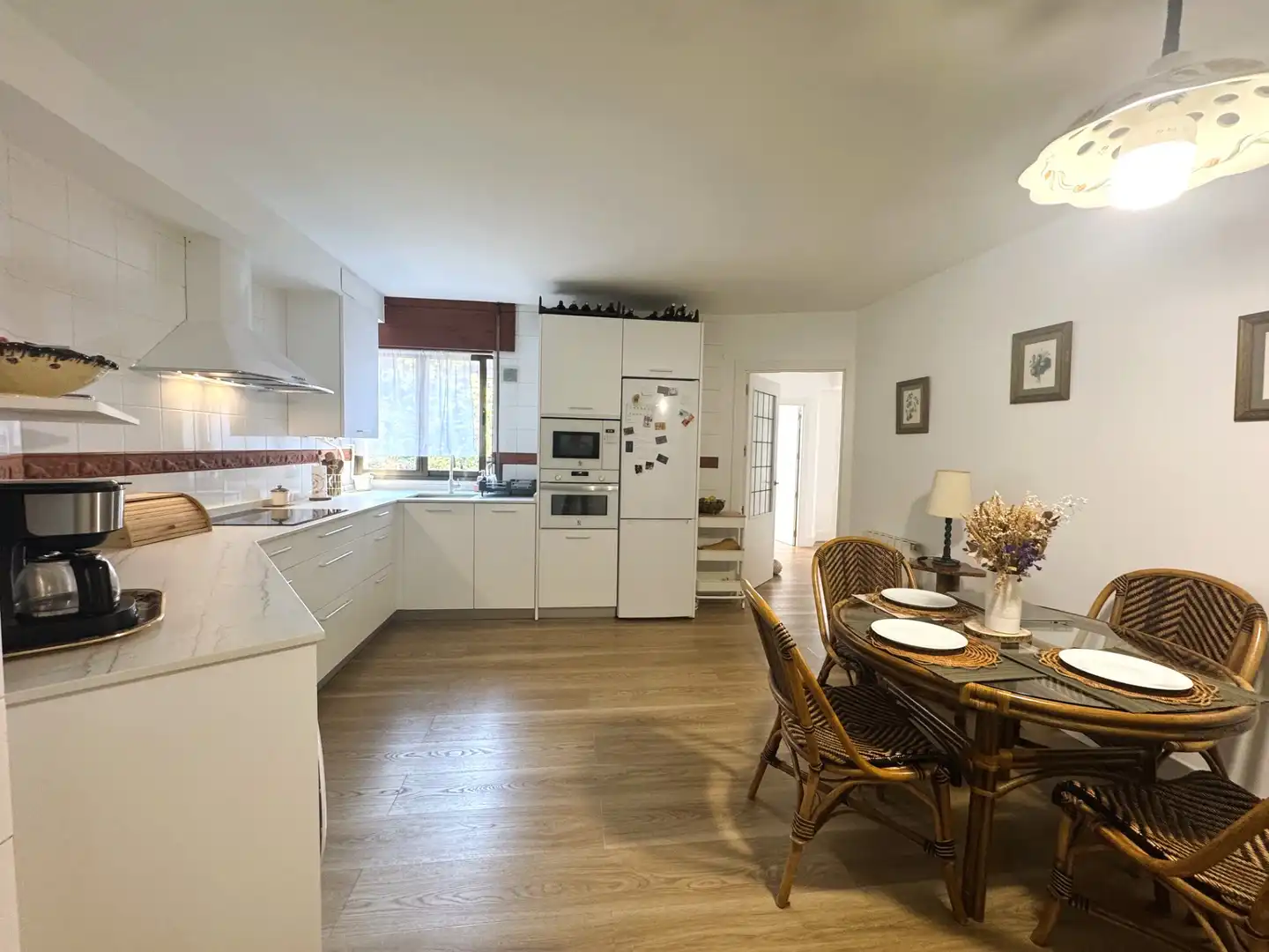Cocina de Piso en venta en Getxo  con Calefacción, Parquet y Amueblado
