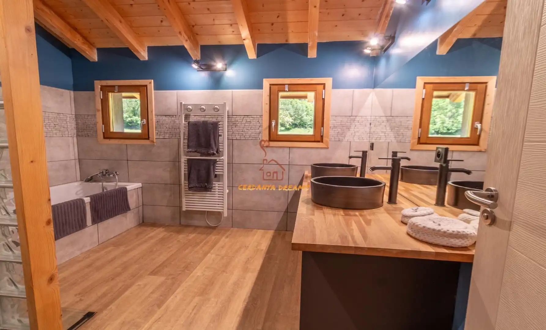 Baño de Casa o chalet en venta en Latour - de - Carol con Calefacción, Jardín privado y Parquet