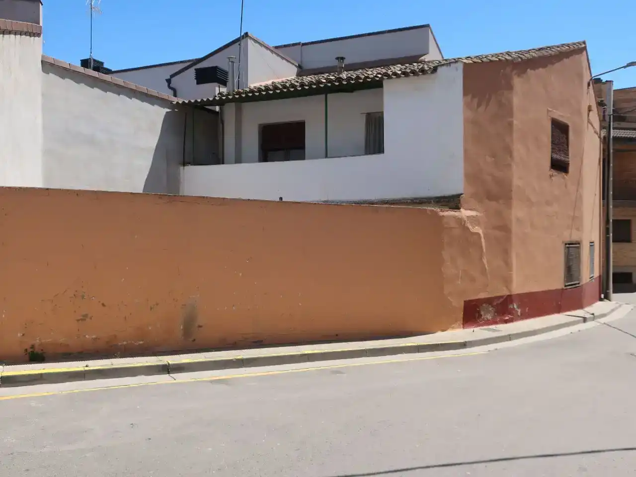 Vista exterior de Pis en venda en Alagón