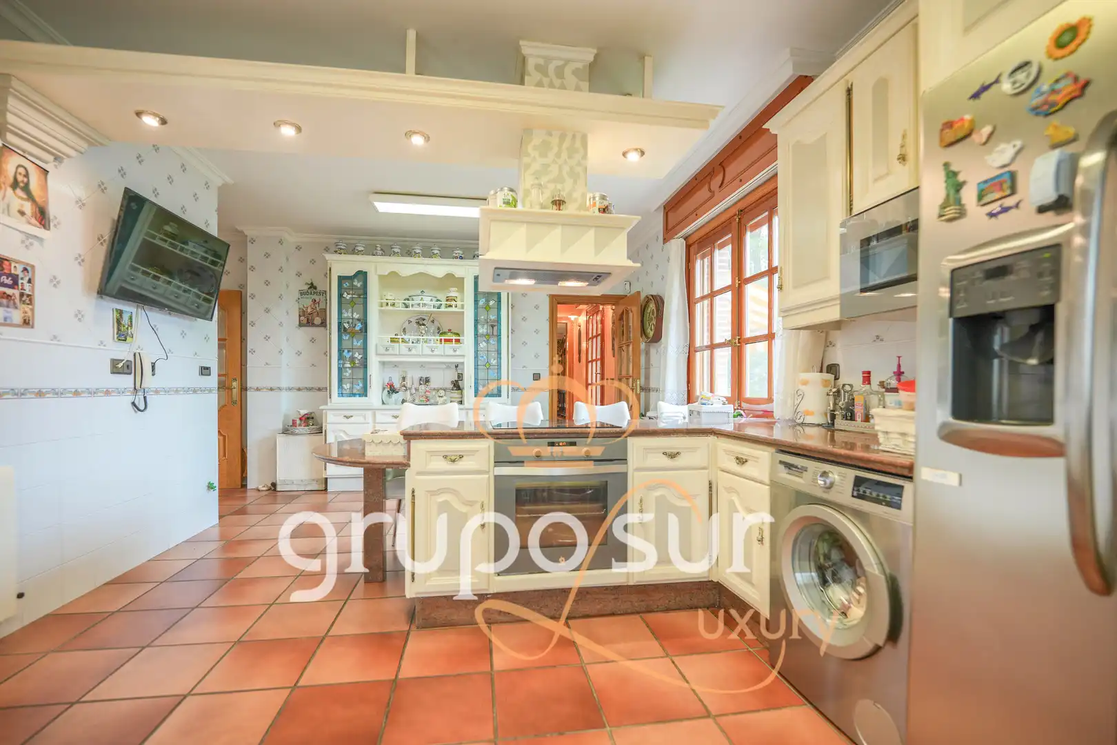 Cocina de Casa o chalet en venta en Traspinedo con Calefacción, Jardín privado y Terraza