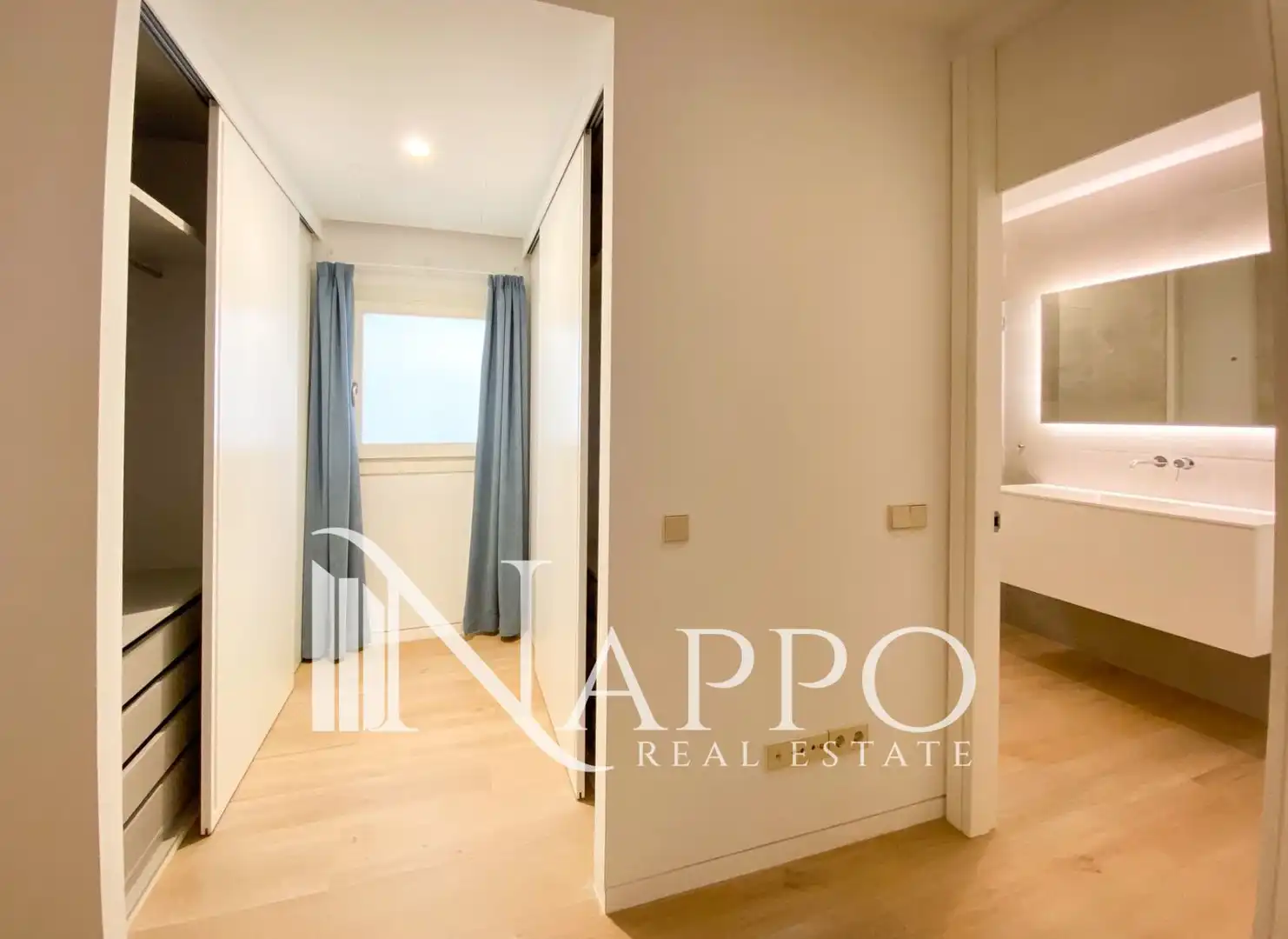 Bedroom of Flat for rent in  Palma de Mallorca  with Air Conditioner, Heating and Terrace