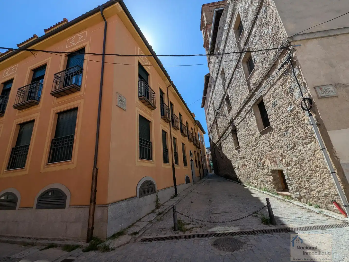 Vista exterior de Pis en venda en Real Sitio de San Ildefonso amb Aire condicionat, Calefacció i Alarma