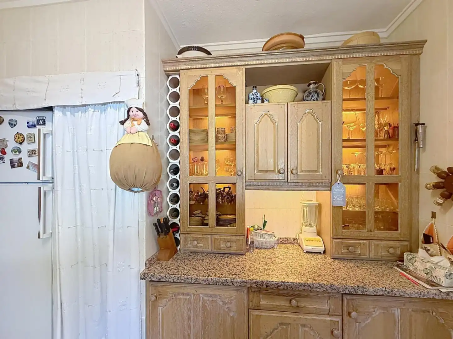 Cocina de Casa o chalet en venta en Benitachell / El Poble Nou de Benitatxell con Aire acondicionado, Calefacción y Jardín privado