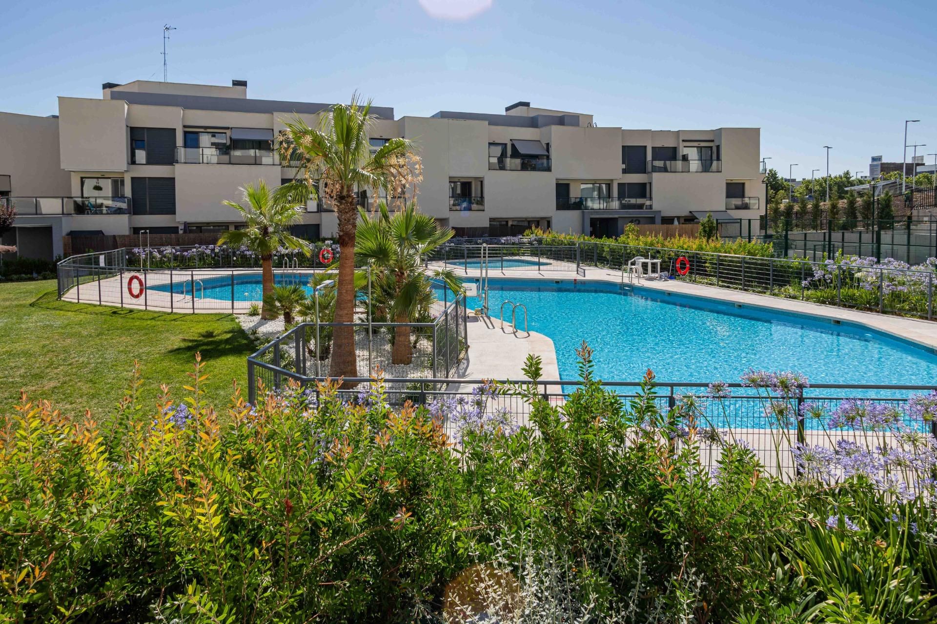 Swimming pool of Attic to rent in San Sebastián de los Reyes  with Air Conditioner and Heating