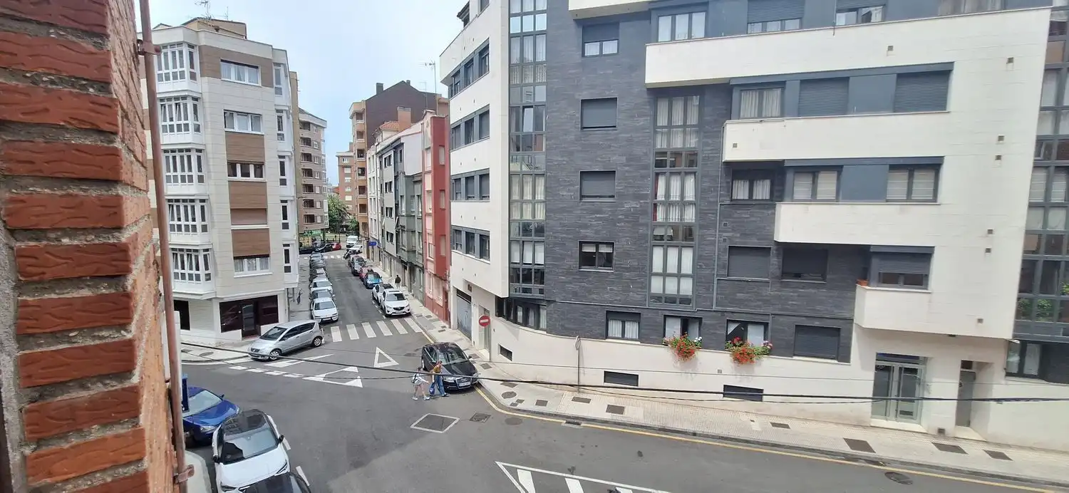 Exterior view of Flat for rent in Gijón   with Heating, Terrace and Swimming Pool