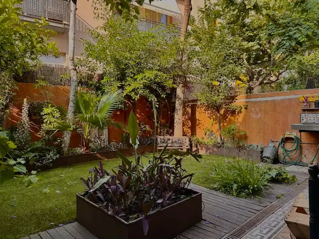 Jardín de Casa o chalet de alquiler en Barcelona con Aire acondicionado, Calefacción y Jardín privado